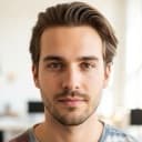 A man in his late twenties speaking during his guided interview session